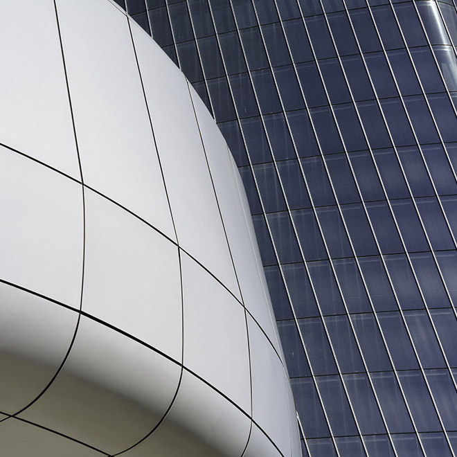 Milan, Italy: Modern Citylife Park: The Hadid Tower